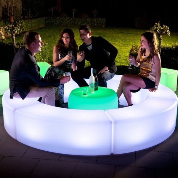 led bench chair luxtree