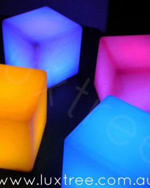 LED Glow Cubes (seats)